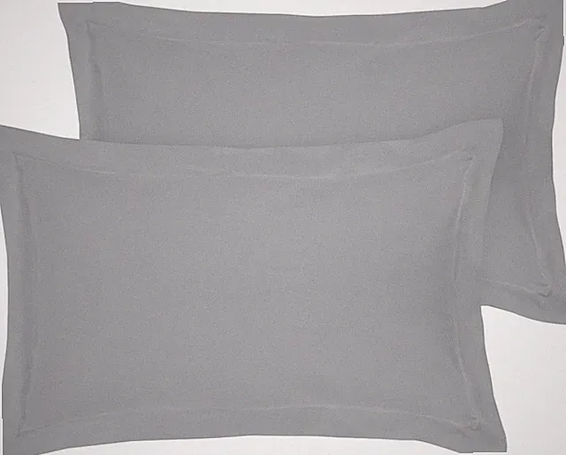 2 Pack King Size Pillow Shams 20x36 Wrinkle Resistant Super Soft Microfiber