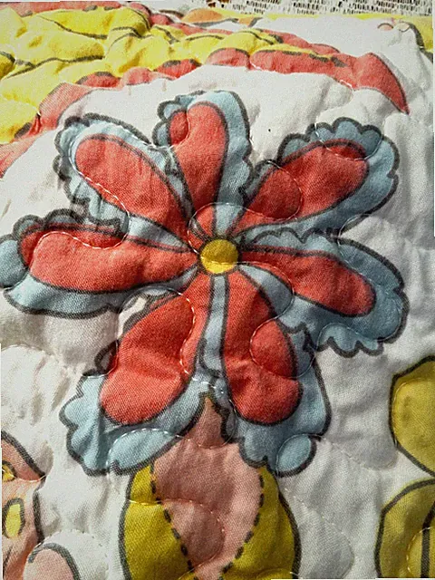 Pillow Shams Set of 2 Queen 31 X 18 Polyester Soft Bright Paisleys 70's Theme