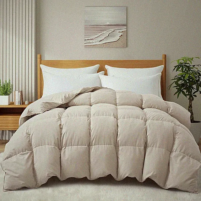 Super Fullfy Extra Warm Winter Bed Blanket, Goose Down King or Queen Comforter