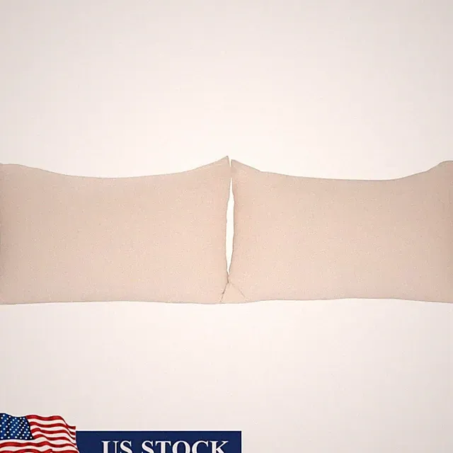 Ultra Soft Microfiber Queen Pillowcases Super Stretchy Machine Washable 2 Pack