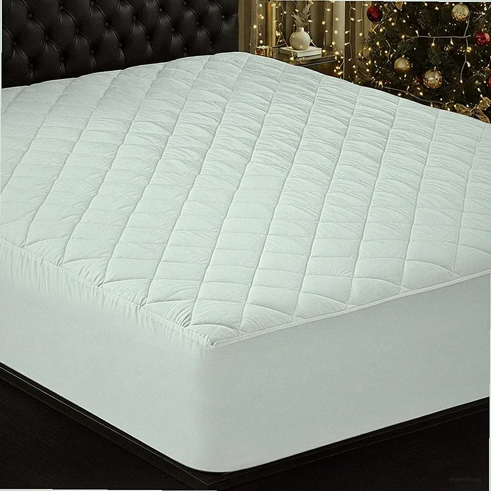 Utopia Bedding Quilted Fitted Mattress Pad Queen