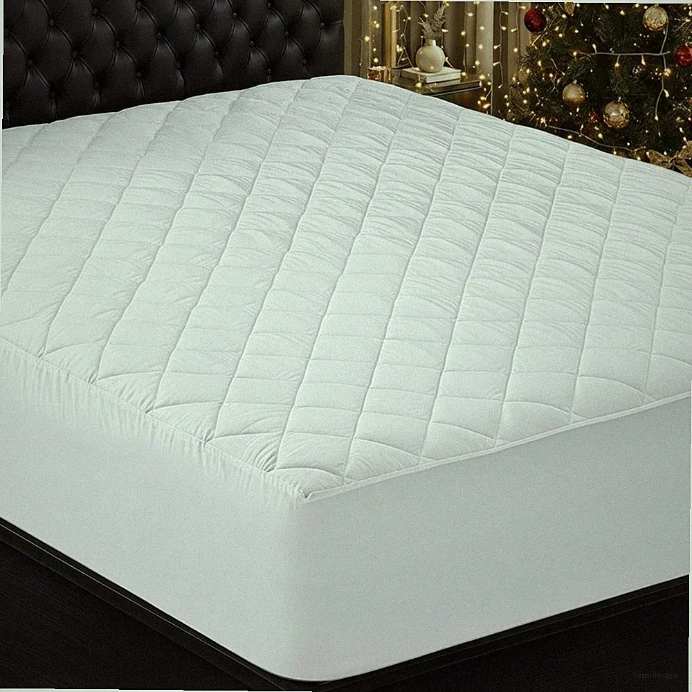 Utopia Bedding Quilted Fitted Mattress Pad, Super Queen Size, Elastic Fitted...